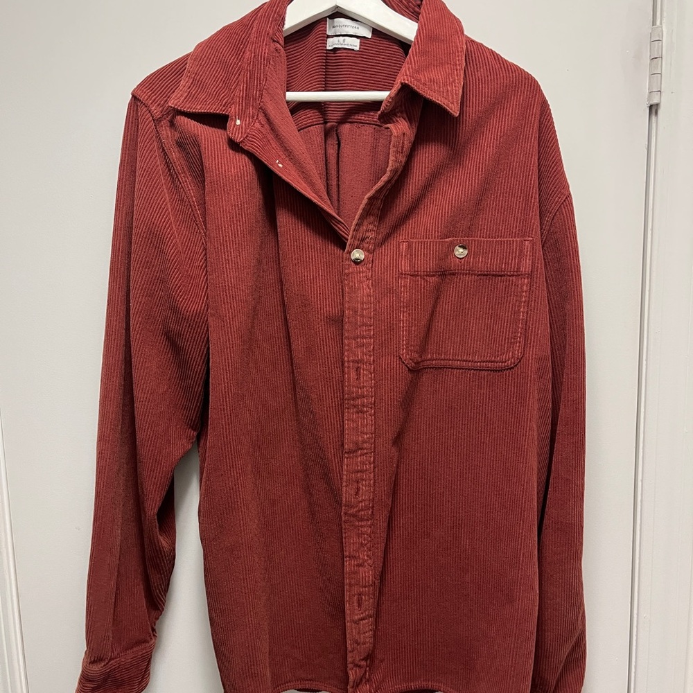 Urban Outfitters Red Corduroy Jacket